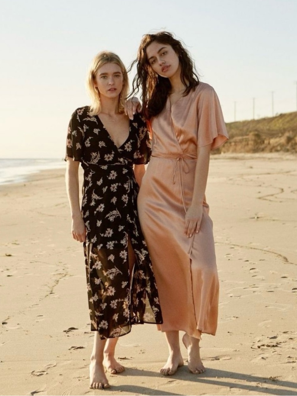 Whimsy + Row Lola Floral Wrap Dress